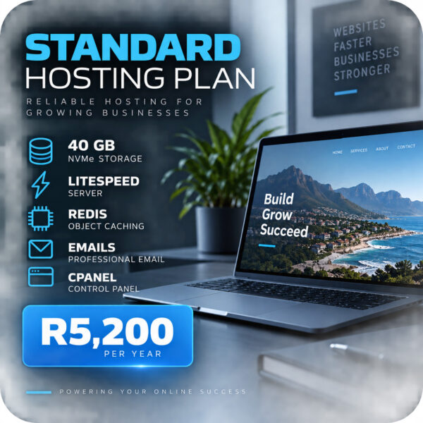 standard Standard WordPress hosting plan